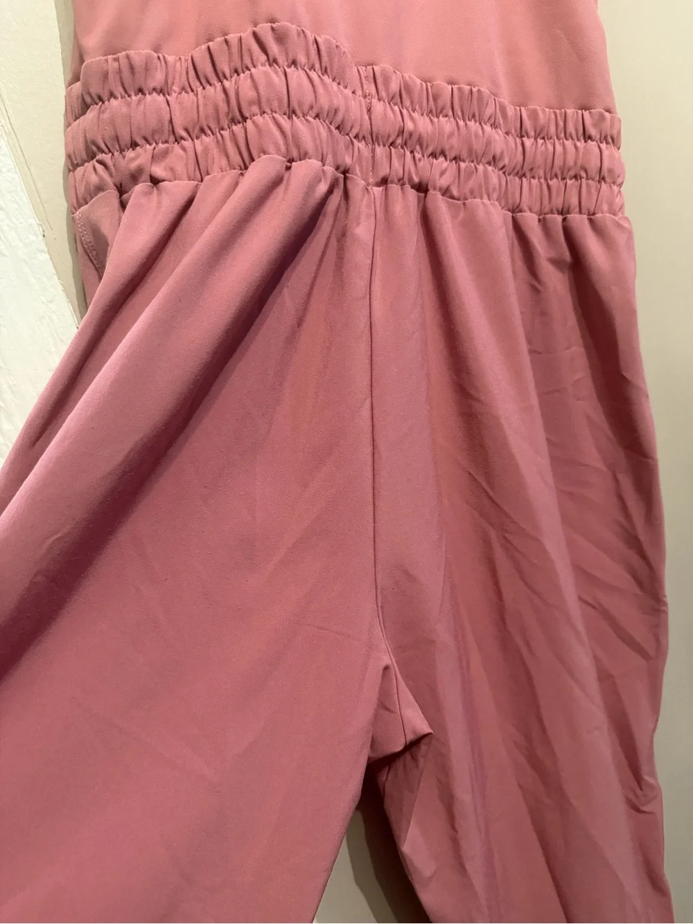 abercrombie kids Dusty Rose Sleeveless One-Piece Jumpsuit